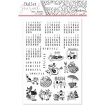 Aladine Diářová razítka Stampo BULLET JOURNAL Kalendárium – Sleviste.cz