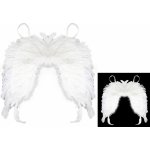 Křídla péřová bílá 50 x 60 cm – Zboží Mobilmania