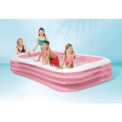 Intex 58487NP růžový bazén 305 x 183 x 56cm – Zboží Dáma
