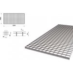 Pozinkovaný rošt lisovaný 1000x1200 mm, oko 30x30 mm – Sleviste.cz