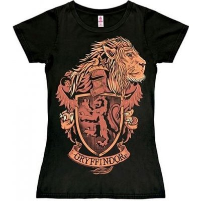 Logoshirt tričko Harry Potter Gryffindor Logo černá – Hledejceny.cz