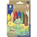 Voskovky "Noris Junior", 6 barev, jumbo, STAEDTLER 224 C6 – Hledejceny.cz