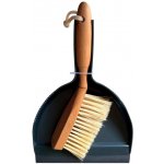 MSV 100860 smetáček s lopatkou černý plast bambus – Zboží Dáma