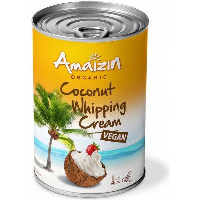 Amazin Bio Kokosový krém ke šlehání 30% 400 ml – Zboží Dáma