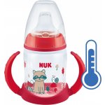 Nuk FC lahvička na učení s kontrolou teploty tvary/zelená 150 ml – Hledejceny.cz