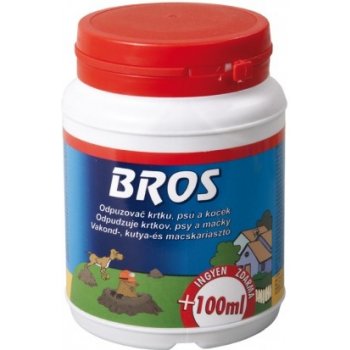 Bros Odpuzovač krtků psů a koček 350 + 100 ml