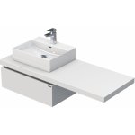 Intedoor Desk New skříňka s umyvadlem na desku DE 54 130 L STORM 1Z Barva: K011 - Borovice krém – Zboží Mobilmania