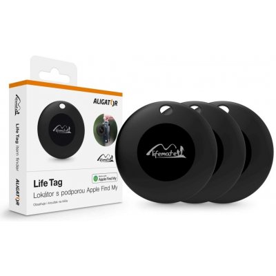 Aligator Sada Přívěšků Lifetag Apple Find My 3ks APD002 – Zboží Živě