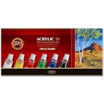 Koh-i-noor akrylová barva souprava 10x16 ml – Sleviste.cz