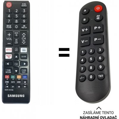 Dálkový ovladač Senior pro Samsung QE55Q70T – Zboží Živě