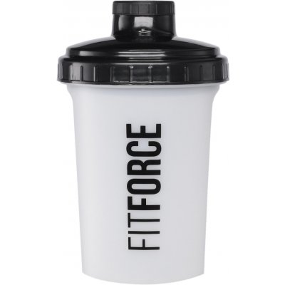 Shaker Fitforce FARROW 500 ML Transparentní,Černá – Zboží Mobilmania