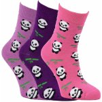 VIO Ponožky dětské froté bambusové zimní dívčí růžová panda 3 páry – Zboží Dáma VIO Ponožky dětské froté bambusové zimní dívčí růžová panda 3 páry – Zboží Dáma