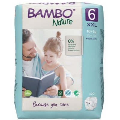 Bambo Nature 6 XXL 16+ kg 20 ks – Zbozi.Blesk.cz