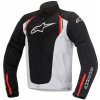 Bunda na motorku Alpinestars AST Air černo-bílo-červená