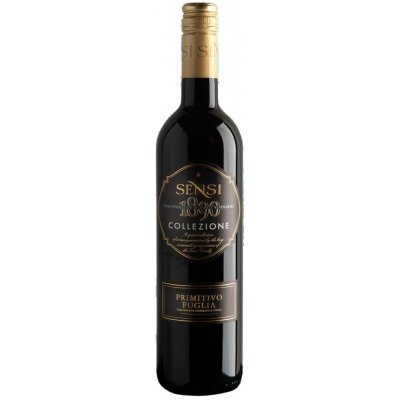 SENSI COLLEZIONE Primitivo IGP Puglia 14% 0,75 l (holá láhev) – Hledejceny.cz