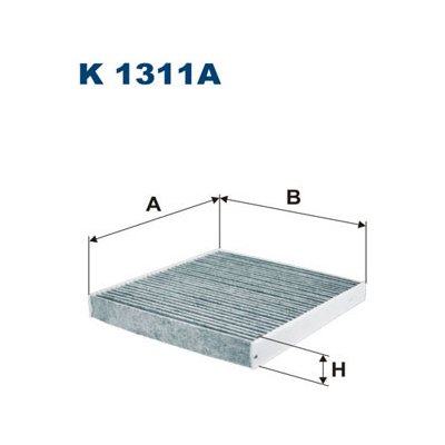 K 1311A FILTRON Filtr, vzduch v interiéru – Zboží Mobilmania
