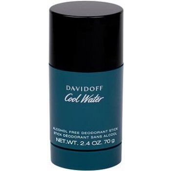 Davidoff Cool Water Alcohol Free deodorant deostick pro muže 75 ml