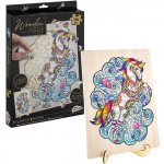 GRAFIX Obrysové Jednorožec 130 dílků – Hledejceny.cz