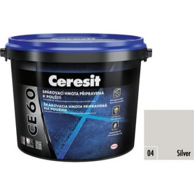 Spárovací hmota Ceresit CE 60 silver 2 kg CE60204 – Zboží Mobilmania