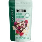 Topnatur Protein Müsli srdcem Malina & Bílá čokoláda 250 g – Hledejceny.cz