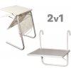 HomeLife Univerzální stolek Multi 2v1