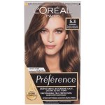 L´Oréal Préférence 5.3 Virginia Světlá hnědá zlatá – Zbozi.Blesk.cz