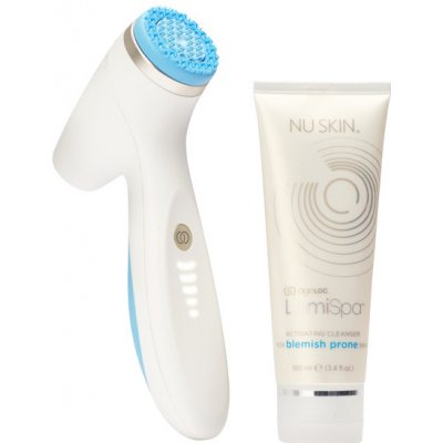 Nuskin ageLOC Lumispa iO pro číštění pleti + čistící gel pro normální až smíšenou pokožku 100 ml dárková sada – Zboží Mobilmania
