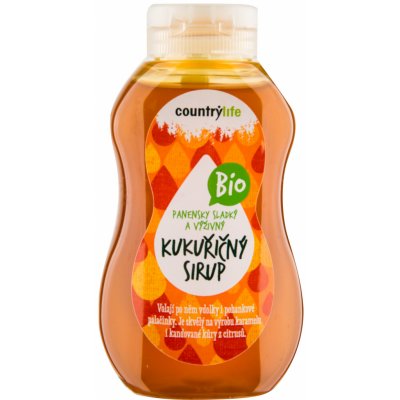 Country Life Bio Kukuřičný sirup 250 ml – Sleviste.cz