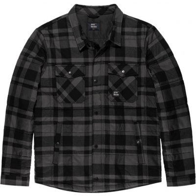 Vintage Industries košile zateplená Square Padded shirt šedá – Hledejceny.cz