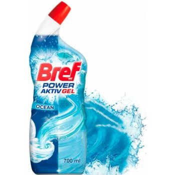 Bref Power aktiv WC čistič Ocean 700 ml