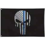 WARAGOD vlajka American Punisher Skull 150x90 cm – Hledejceny.cz