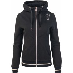 Emporio Armani dámská mikina EA7 TRAIN CORE LADY W HOODIE FZ 8NTM34TJCQZ0200 Černá