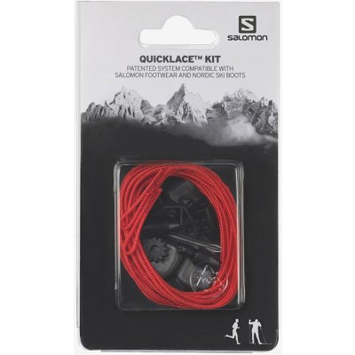 Salomon Quicklace 326674 red – Zboží Mobilmania