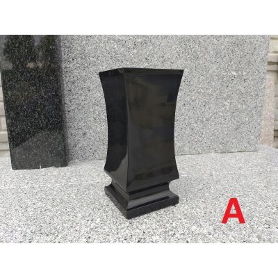 Velká náhrobní váza, mrazuvzdorná, náhrobní láhev na hrob + vložka s mřížkou – Zboží Dáma