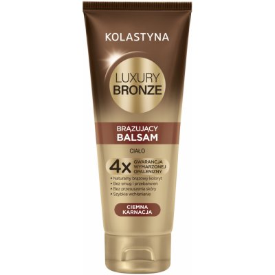 Kolastyna Luxury Bronze bronzující tělový balzám pro světlou pleť, 200 ml – Zbozi.Blesk.cz