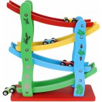 MEDORA Dřevěná závodní dráha 4 autíčka – Zbozi.Blesk.cz