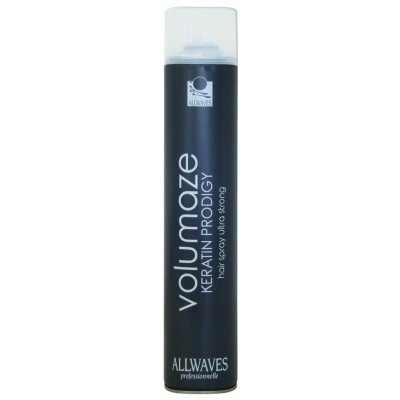 Allwaves Volumaze Keratin Prodigy Hair Spray Ultra Strong 750 ml – Zboží Dáma