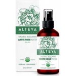 Alteya Růžová voda z bílé růže bio v skle 120 ml – Sleviste.cz