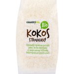 Country Life Kokos strouhaný nepražený BIO 200 g – Sleviste.cz