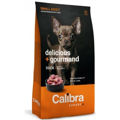 Calibra Dog Expert+ Adult Small Delicious & Gourmand 1,5 kg – Hledejceny.cz