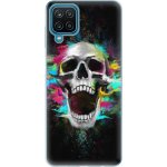 Pouzdro iSaprio - Skull in Colors Samsung Galaxy A12 – Zboží Mobilmania