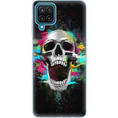 Pouzdro iSaprio - Skull in Colors Samsung Galaxy A12 – Zboží Mobilmania