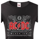 Dámské tričko AC DC Černá – Sleviste.cz