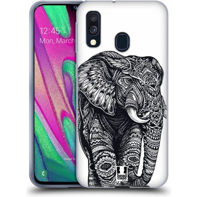 Pouzdro Head Case Samsung Galaxy A40 Zdobený Slon