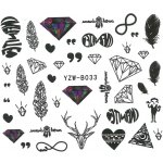 Starnails Vodolepky na nehty Ornaments YZW-B033 – Hledejceny.cz