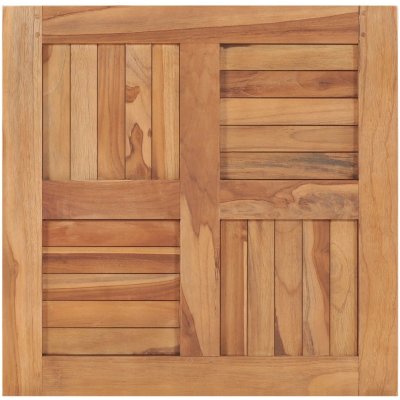 vidaXL 48988 teakové dřevo 60 x 60 x 2,5 cm – Zboží Dáma