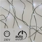 Emos ZY1912 Vánoční osvětleníT 40LED nano řetěz zelený 4m studená bílá s časovačem – Hledejceny.cz