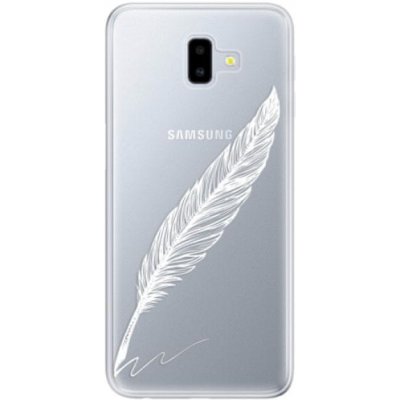 iSaprio Writing By Feather Samsung Galaxy J6+ bílé