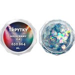 Expa-nails expanails třpytky na zdobení nehtů hologramy č.4 blue 2 g – Hledejceny.cz