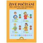 Živé počítání 2. díl – pracovní sešit k učebnici Matematika 1 - Zdena Rosecká – Hledejceny.cz